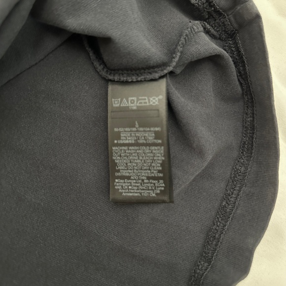 Yeezy X Gap Men’s Large Poetic Black Long Sleeve Mainline Shirt - Picture 3 of 5